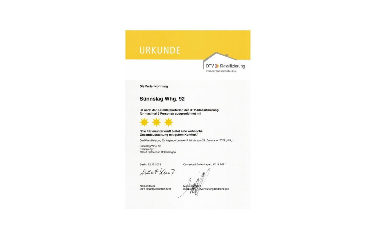 Suennslag Wohnung 092 Больтенхаген Экстерьер фото
